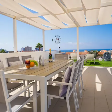 La Laja 5 Bedrooms, Rooftop Terrace Sea View Willa *